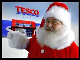 Santa Claus now selling Santa Cams at Tesco